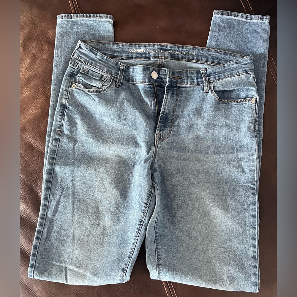 Old Navy jeans super skinny 10 tall